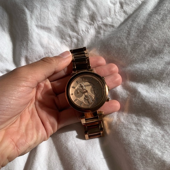 Rose Gold Michael Kors watch